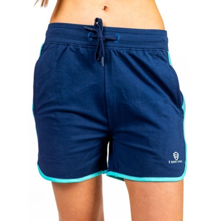 Women's shorts ise, size 46 cm, dark blue color
