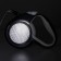 Roulette "Pigzon" reflective, 8 m, up to 50 kg, cable, rubberized handle, white
