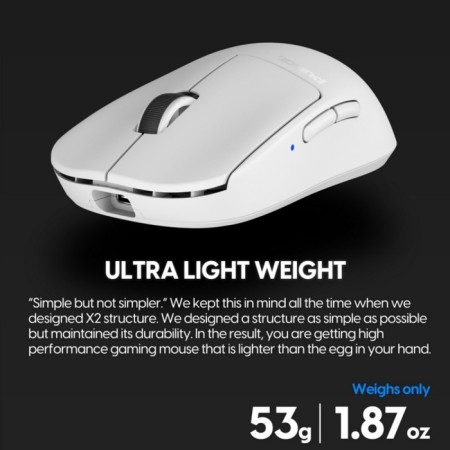 Pulsar X2 V2 Wireless Size 1 (Mini) White-3