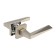 Separate handle Lockland 001, color Satin nickel