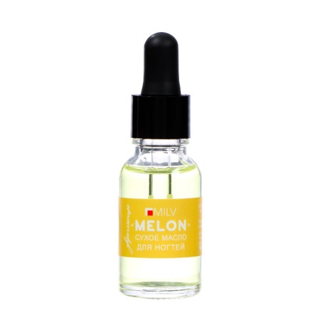 Dry strengthening nail oil Milv melon, 15 ml-1