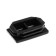 The internal plug is 60x40 mm, universal, black