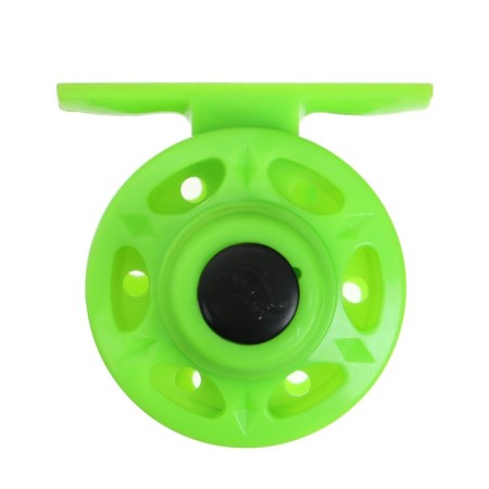 Inertial coil, plastic, diameter 5 cm, light green color, 108-4