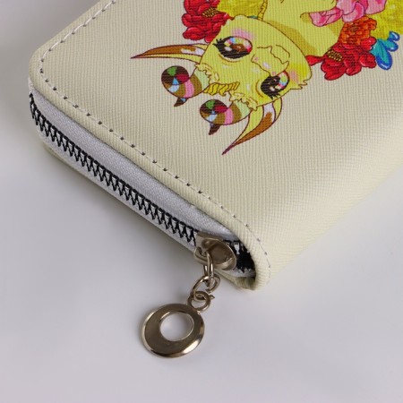 Children's wallet with lightning, yellow color-3