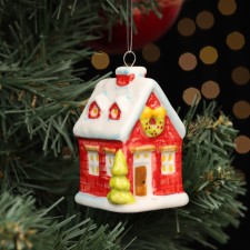 Fir -tree porcelain toy 
