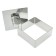 Culinary form "Square", 10x10x4 cm, with a press