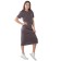 Women's dress, size 48, brown color