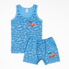 A set for a boy (T-shirts), blue color, height 116 cm