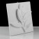 Gypsum figure ornament: Lavra branch, 28.5 x 30 x 4.5 cm