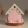 Souvenir Polystone Light "Gingerbread House with Greens" Sephire 12.5x12.5x12.5 cm