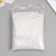 Beads for creativity plastic "Pearl of white oval" set 500 grams 0.5x0.5x0.7 cm