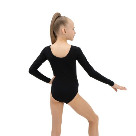 A swimsuit for gymnastics and dancing Grace Dance, p. 36, black color-2