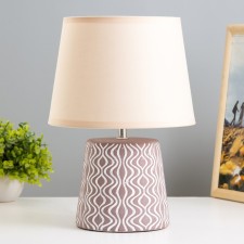 Maura table lamp E14 40W coffee 23x23x33 cm Risalux