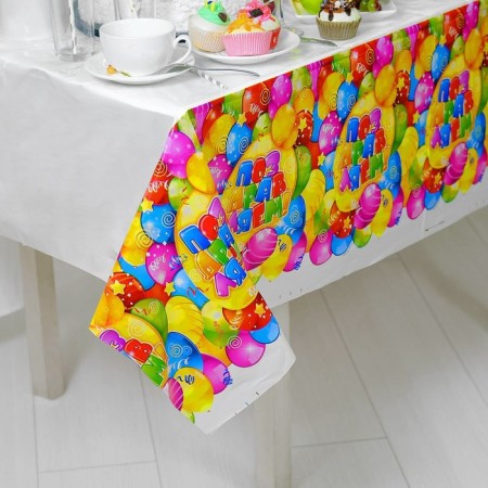 One -time tablecloth “Congratulations!”, 180x137 cm-1