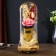 Network Sobe "Pink rose in the bouquet" LED 3AAA 10x10x21 cm Risalux
