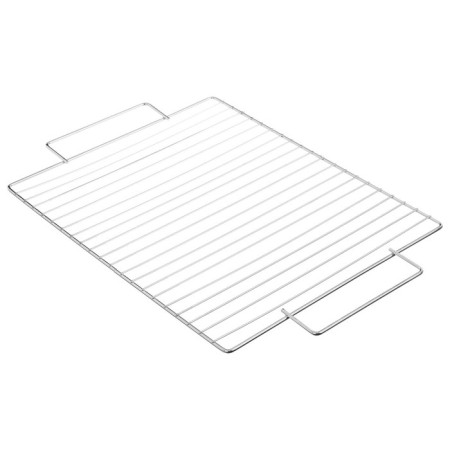 Ground grill Universal Maclay, 36x24 cm, chrome steel, for barbecue-8