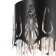 Suspension "drops" 1x60W E27 black