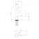 ABBER WASSER KREIS AF8110B sink mixer, single -leaf, pour 120 mm, black