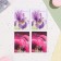 Set of mini -postcard "wishes - 3" chamomile, 40 pieces, 5 x 7 cm