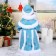 Snow Maiden "Blue fur coat, with a stub" moves, 40 cm