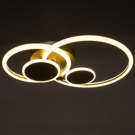 Chandelier 1810/4 LED 105W Champagne gold 60x10x10 cm Bayerlux-4