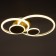 Chandelier 1810/4 LED 105W Champagne gold 60x10x10 cm Bayerlux