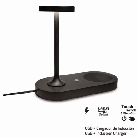 Mantra Ceres, LED, 450LM, 3000K, 280x130x255 mm table lamp, black color is-5