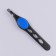 Pinzet begged, narrow, with a rubber insert, 9.5 cm, color mix