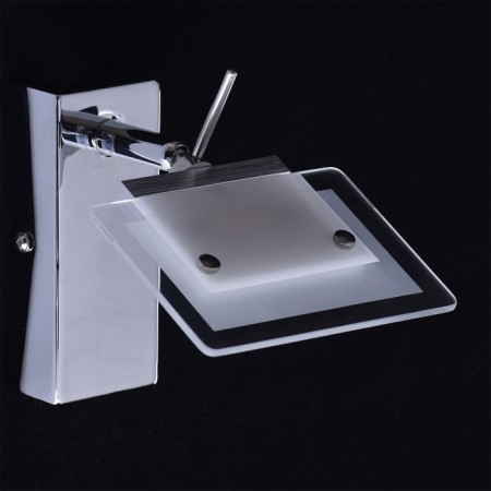 Bra "Ralph" 1x4.6W Led Chrome 20.5x12x18cm-2