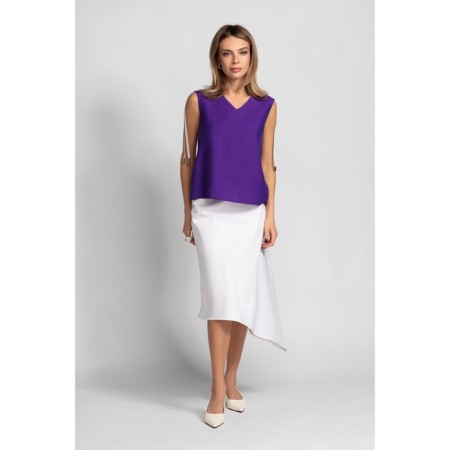 Female blouse, size 46, purple color-1