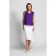 Female blouse, size 46, purple color
