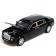 Metal machine "Limousine", 1:24, doors, hood, trunk, black color open
