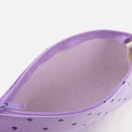 Lightning cosmetic bag, lilac color-2