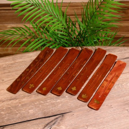 Bowl stand, wood, 25 cm, mix-9