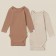 Body set 2 pcs SL Home growth 74-80 cm, col. Beige/coffee