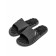 Slippers with a massage effect, open nose, size 40-41, black color