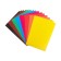 Cardboard of color A4, 16 sheets, 8 colors, in the Parrot folder, coated 240 g/m2