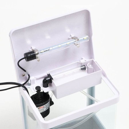 The Seastar HX-180F Aquarium includes: LED lamp, filter, 3.5 l, white-4