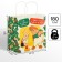 Gift package, 22x22x1 cm, craft, packaging, baby and Carlson