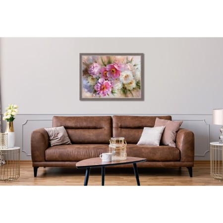 Reproduction of the painting "Tender Bouquet", 50x70, frame (56-230t)-2