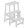 Stool- ladder, 455x310x616, snow