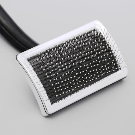 Brush - a packer for average animals, with drops, 85 x 46 mm, black-4