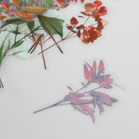 Stickers for creativity PLC PVC "On forest paths" set 40 pcs 9x10.5 cm-3