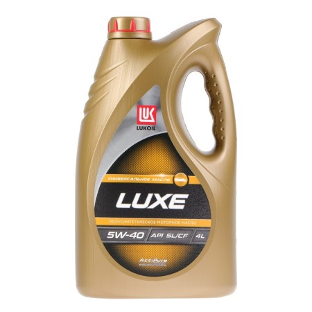 Motor oil LUKOIL LUX 5W-40, n/synt, 4 l 19190