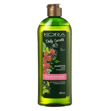 Kora shampoo "Volume and density", 350 ml