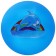 Children's ball zabiaka "dolphin", d = 22 cm, 60 g, blue color