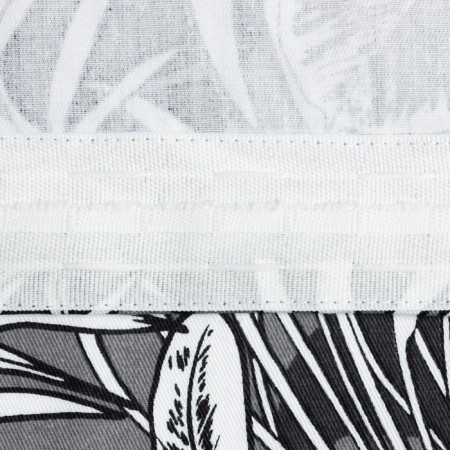 A set of curtains for the kitchen with sequences of Ethel "Palm Leaves" 149x180 cm - 2 pcs-4