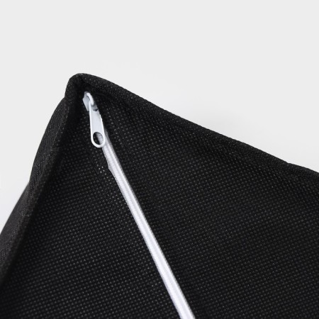 Organizer for storing linen "Smart", 24 cells, 32 × 32 × 10 cm, black color-3