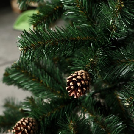 Artificial Christmas tree "Siberian with cones" 220 cm-5