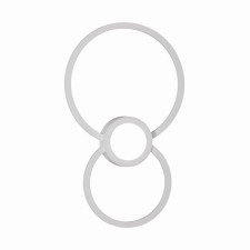Wall lamp mantra mural, LED, 1440LM, 3000K, 430x40x260 mm, matte white color